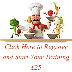 Click here to register and start your training, RoSPA approved and CPD Certifed online food hygiene course